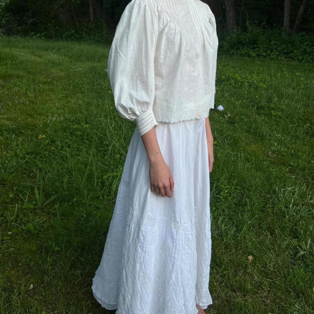 Women's White Skirt
